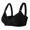 Black BKL, variant on YLOMAY Womens Bra Underwear for Women Front Snaps Beautiful Back No Underwire Bras Solid Color Stylish Brassiere Loose Casual Wear Black L