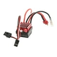 thumbnail image 1 of Controlador De Velocidad Del Motor ESC Cepillado, Protección Múltiple De aleación De Aluminio 6V 2A 60A RC Cepillado ESC Con Enchufe T Para Coches 1/10 RC, 1 of 7