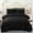 Black, variant on JML Sherpa Fleece Borrego Blanket 3 Pieces,Queen 75" x 83",Thick Warm Blanket,Woodrose,5.7lb
