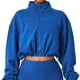thumbnail image 3 of Chaqueta Corta Deportiva Nikou Para Yoga Running Cuello Alto Cremallera Completa, 3 of 6