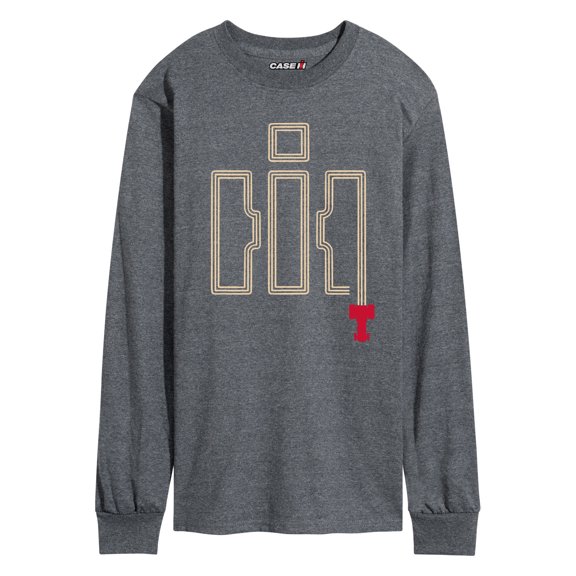 Case IH - IH Tractor Tracks - Men's Long Sleeve Graphic T-Shirt