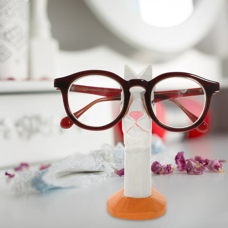 Glasses Frame Kids Holder Quirky Office Supplies Rabbit Eyeglass Stand Crafts Wooden Child