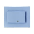 thumbnail image 3 of Lacoste  Percale 220 Thread Count 100% Cotton Sheet Set Vintage Indigo - King, 3 of 5