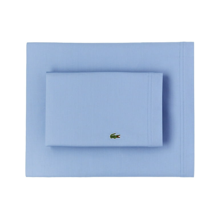 Lacoste printed cotton percale queen sheet set hotsell