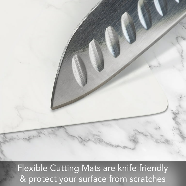 Universal Tool 12x15 Inch Thin Clear Flexible Plastic Cutting Boards  Cutting Mats, 2pk 