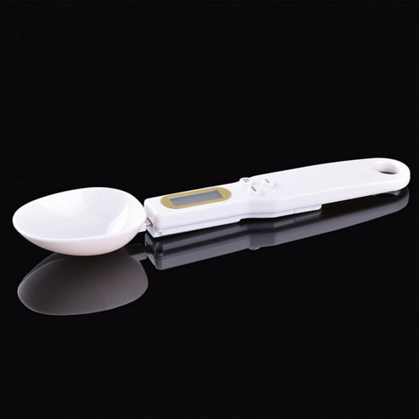Báscula de cuchara para alimentos, cuchara medidora electrónica, cucharas de cocina digitales para alimentos, cuchara medidora electrónica, estética elegante Jadeshay A