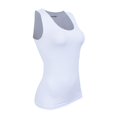 thumbnail image 2 of Top George para Mujer, Blanco Tirante Ancho Talla G, 2 of 4