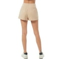 thumbnail image 4 of Made by Olivia Women's High Waisted Asymmetrical Wrap Skorts, 4 of 5