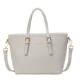 thumbnail image 3 of Bolsos de mano de mujer de PU con cremallera, bolsos de hombro con compartimento interior a la moda, cadena suave, colores sólidos, 2024, bolsos de alta calidad para mujer, 3 of 5