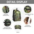 thumbnail image 4 of JIALIOU 14" Laptop Backpack Waterproof Airline Approved Stylish Casual Daypack for Travel Business College Work, Various Birds on Wooden Fence, 4 of 8