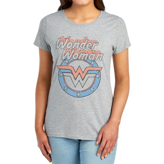 DCO Faded Wonder Women's T Shirt, Athletic Heather, Small