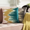 thumbnail image 2 of Lexi LXI-001 22"H x 22"W Square Pillow Kit in Ivory/Pink/Mustard/Teal/Sage, 2 of 3