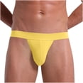 thumbnail image 1 of Men's Low-Rise Solid Color Highly Breathable Briefs, 1 of 3