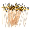 thumbnail image 4 of 200 piezas de de cóctel de palillos de palillos de para sándwich amarillo + rojo, 4 of 9