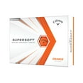thumbnail image 2 of (2 pack) Callaway Super Soft Matte 2021 Orange Golf Balls 12 Pack, 2 of 5
