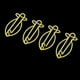 thumbnail image 3 of 20x Clips de papel para álbumes de recortes res de metal Papelería de oficina Amarillo Crucian Zulema Clips de papel de oficina de metal, 3 of 8