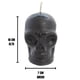 thumbnail image 2 of Veladora de craneo, grande (Negro), 2 of 5