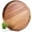 22" Round Tray - Acacia, variant on Extra Large Square Wood Tray, Generously 22" Acacia Serving Trays for Large Ottoman Coffee Table, Giant Square Shape Sofa Tray with Handles, Kitchen Organizer Storage Trays Huge Counter Serveware
