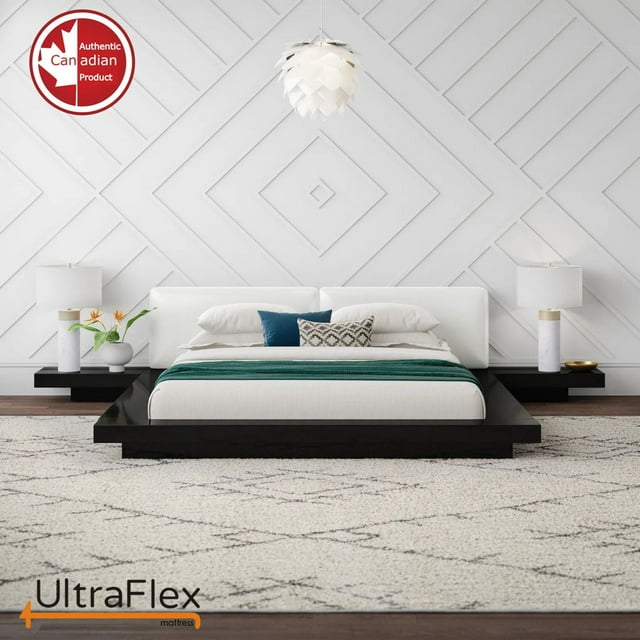 UltraFlex DELIGHT- Advanced Orthopedic Support, High-Density CertiPUR-US® Certified Foam, Multiple Posture Spinal Support, Motion Transfer Pockets, Eco-Friendly Mattress (Made in Canada)