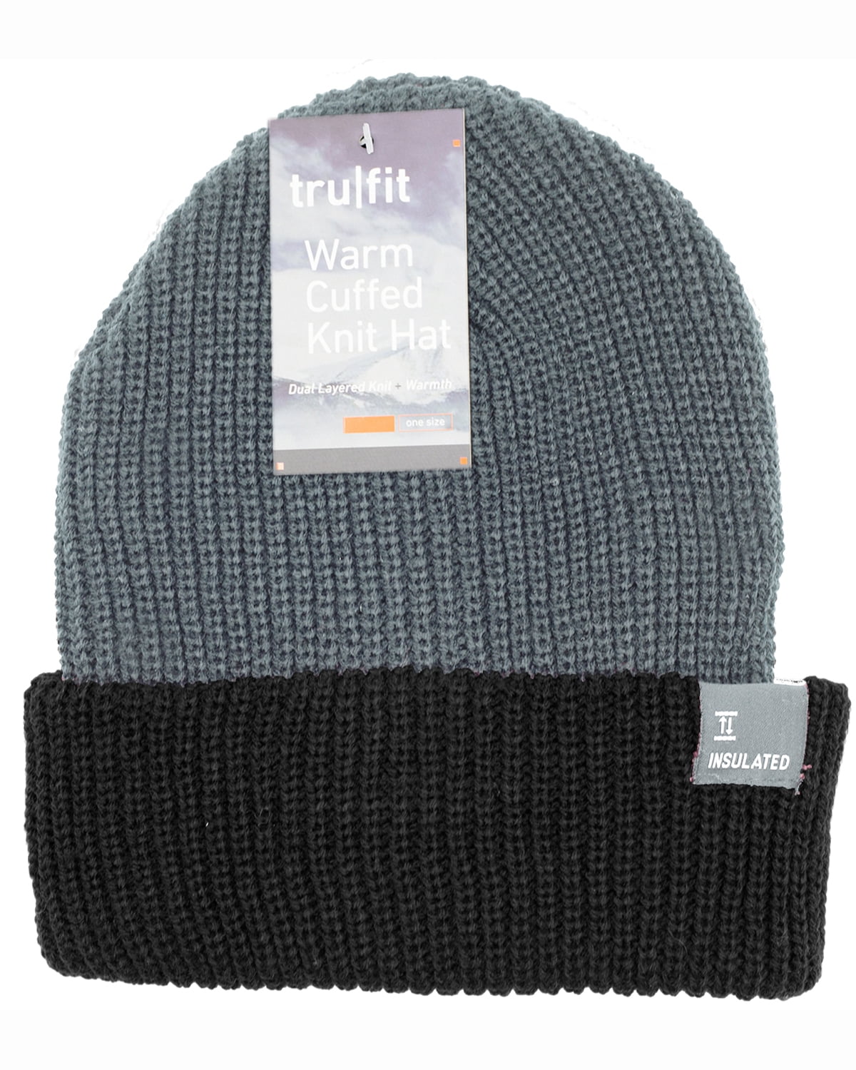 TruFit Men's Acrylic Knit Beanie Hat 