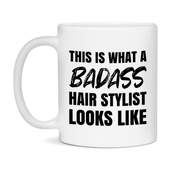 Hair Stylist Gifts For Women, Hair Stylist 11Oz Or 15Oz Ceramic Coffee Mug, Funny Novelty Gift For Hair Stylist