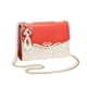 thumbnail image 3 of Mujeres Messenger Bolsa de lentejuelas Moda Single Hombro PU Cadena de cuero Correa Bolso Móvil Teléfono Móvil Flip Bolsas Bolsas Regalos Tipo Rojo 2 kenally AP008901-08, 3 of 7