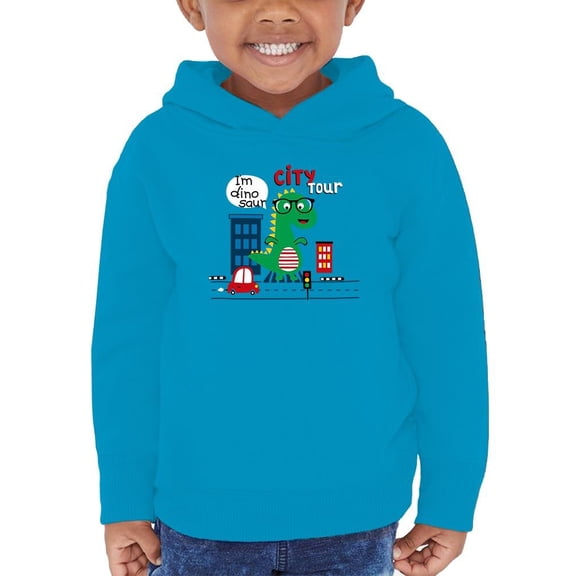 Dinosaur City Tour Hoodie Toddler -Image by Shutterstock,  2 Toddler