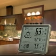 thumbnail image 3 of AcuRite Wireless Weather Station with Indoor Outdoor Thermometer, Atomic Clock, Forecast, Outdoor Temperature Sensor, and Large Display (75077), 3 of 6
