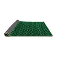 thumbnail image 2 of Ahgly Company Indoor Round Abstract Green Modern Area Rugs, 6' Round, 2 of 4
