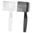 thumbnail image 2 of Suodoka Peine Profesional de Corte de Cabello Degradado Fade con Dientes Redondeados para Barbería y Salón 2 Piezas (22.00 cm x 10.00 cm / 8.6 inches x 3.9 inches), 2 of 8
