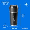 thumbnail image 4 of Licuadora Portátil NutriBullet Flip Inalámbrica Recargable con Vaso Térmico de Acero Inoxidable 20 Oz Refurbished, 4 of 13