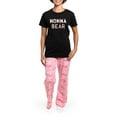 thumbnail image 4 of CafePress - Momma Bear Pink Women's Dark Pajamas - Women's Short Sleeve Print T-Shirt and Pants Dark Cotton Pajama Set, 4 of 7