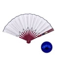 thumbnail image 2 of YAOBAMM Plastic Material Light Fan Luminous LED Light Foldable Glowing Strong Hinge 12V 8 Inch KTV Bar Club Performance Prop Hand, 2 of 7