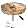 thumbnail image 2 of Wildlife Protection Round Bar Stool Seat Covers, Elastic Round Chair Cover Stool Seat Slipcover Bar Stool Cushions Round Pad for 12-14 inch, 2 of 5