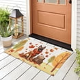 thumbnail image 3 of Welcome Fall Belgian Malinois Enjoys School Time Autumn Fall Leaves Doormat Sheepdog Dog Lover Gifts Indoor Outdoor Welcome Mat - 02013, 3 of 5