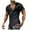 Black, variant on IROINNID Men'S T-Shirts Big and Tall T Shirts for Men, Lightweight Thin Basic V-Neck Lapel Pullover Plain T Shirts for Men