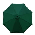 thumbnail image 1 of Bsvklp Paraguas Canopy Cloth Poliéster Reemplazo Parasol Cover (Verde Oscuro 3M 8Bones), 1 of 9