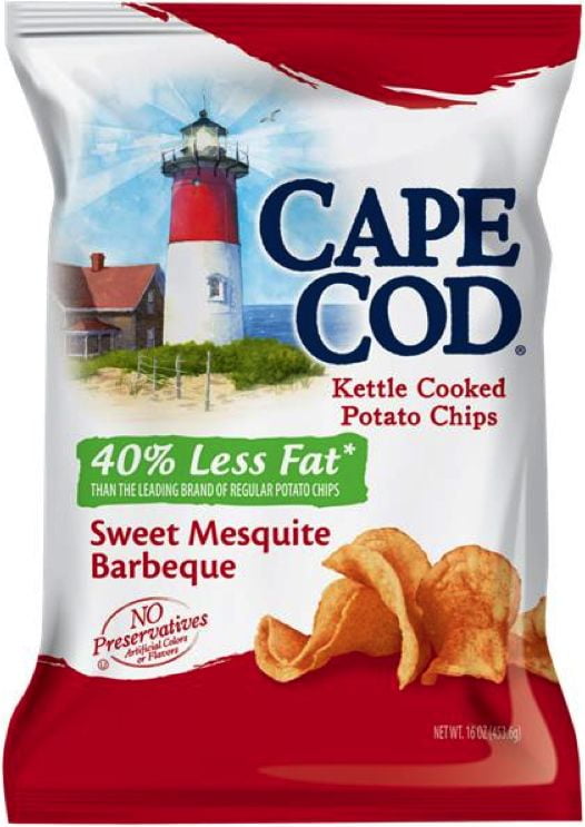 Product of Cape Cod Reduced Fat Mesquite BBQ Potato Chips 16 oz
