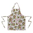thumbnail image 2 of White Christmas Candy Cane Apron-Garden Aprons for Women with Pockets-Cotton Linen Waterproof Kitchen Cooking Gardening Aprons Adjustable for Kitchen,Cooking,BBQ and Salon 32"x27", 2 of 7