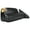 Black Right, variant on Spec-D Tuning Black Left Driver Side Power Heated Manual Fold Tow Mirror w/ Puddle Light + Blind Spot Compatible with 2019-2022 Ram 2500 3500