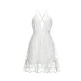thumbnail image 4 of Gupgi Women Summer Sleeveless Boho Dress V-neck Off Shoulder Backless Sundress, 4 of 6