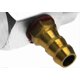 thumbnail image 3 of 6mm Aluminum Fuel Valve for Motorcycle ATV Petrol Tap Switch Silver Single Pack, 3 of 5