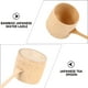 thumbnail image 2 of 1 cuchara de bambú de mango largo, cuchara de té japonesa, cucharón de agua, cuchara de madera, 2 of 7