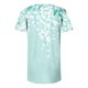 thumbnail image 5 of Xuyuer Womens Short Sleeve Tunic Tops Henley Shirt V Neck Button Up Blouse Casual Pleated Basic Pullover Print Short Ruffle Sleeve Pleated Front Tunic Tops, 5 of 5