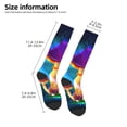 thumbnail image 5 of Balery Magic Mushrooms ,Fireflies Fun Novelty Socks Men'S Women'S Crew Socks Funny Crazy Novelty Socks Quirky And Cool Socks, 5 of 9