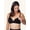 Black, variant on , The Monroe, Lace Nursing Bra, Unpadded Wireless, Drop Down Cups, Inner Sling, Nursing Clips, Breatable Comfort (Women's)