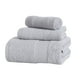 thumbnail image 1 of Naiovety Nuevo portátil 3 unids/set hogar Hotel algodón toalla manos cara cuerpo agua sudor absorción limpieza secado toalla Suministros de limpieza para el hogar gris claro, 1 of 6