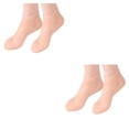 thumbnail image 1 of Soidarity Calcetines de gel de silicona Calcetines de protección para los pies Protector para el cuidado de los pies Blanco M Type4, 1 of 1