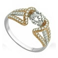 thumbnail image 3 of Luscious Engagement ring 1.00 Carat Round Cut Diamond on Gold, 3 of 3