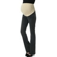 thumbnail image 3 of Maternity Women's Modern Boot Cut Denim Jeans - Gray 28, 3 of 4